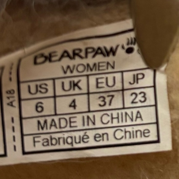 Bearpaw Konnie Winter Booties Ankle Boots Shoes-Brown-Suede-Women Size 6 - Picture 11 of 11